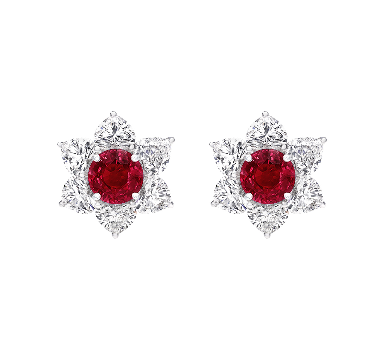 Серьги GRAFF Classic RGE 1235 - фото 1 – Mercury