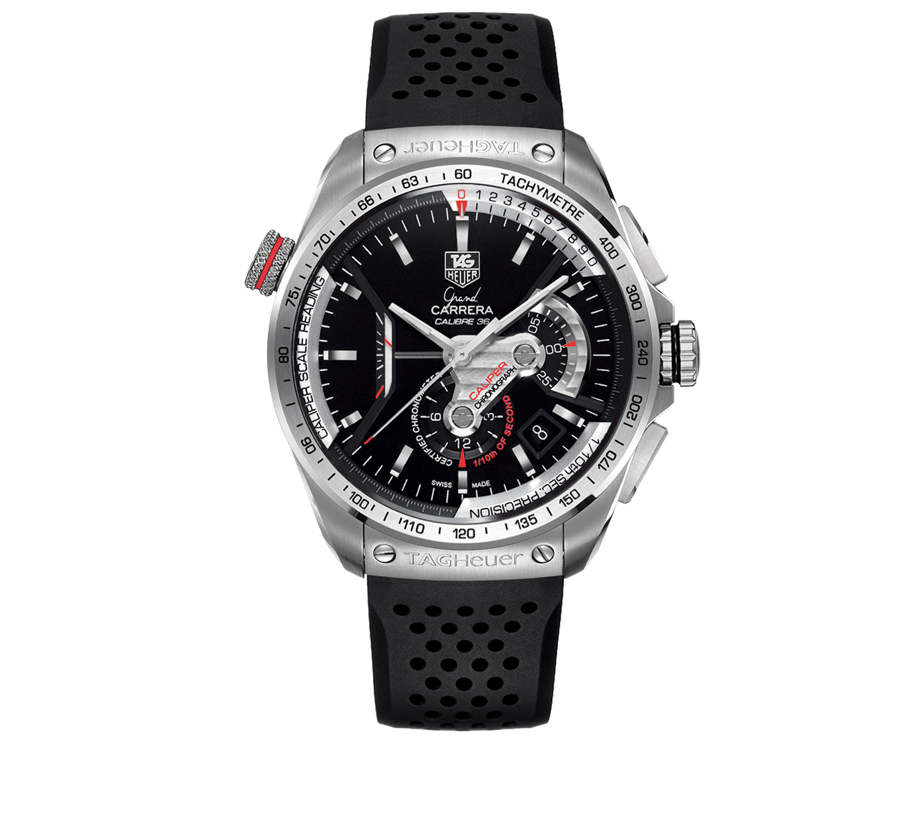 Часы Calibre 36 TAG Heuer Grand Carrera CAV5115.FT6019 - фото 1 – Mercury