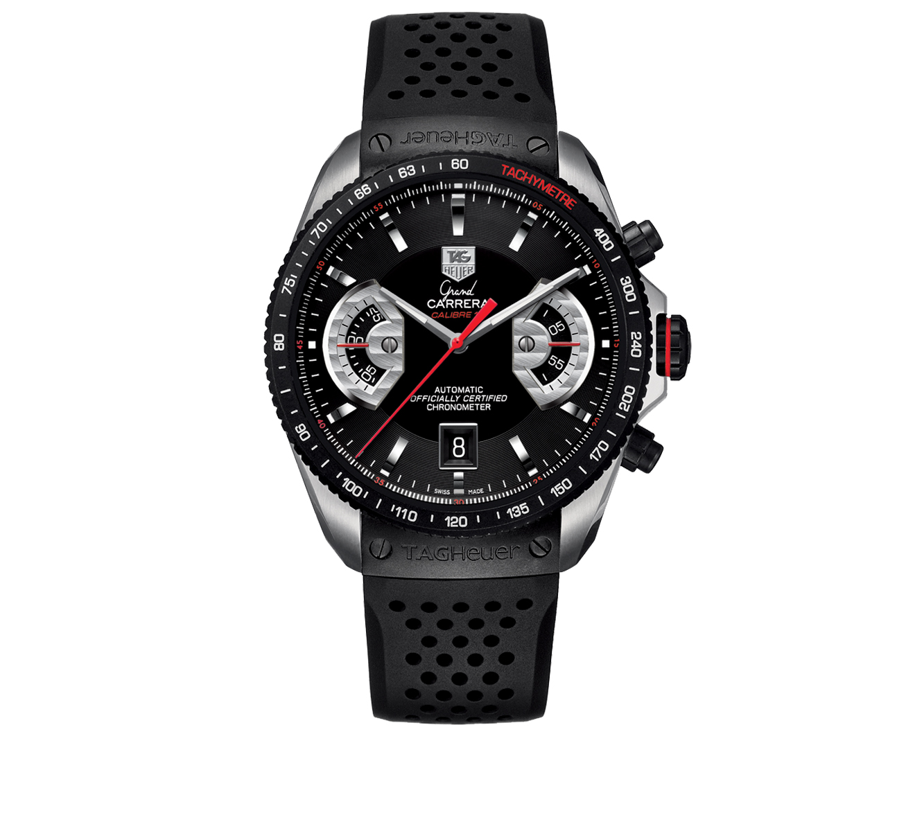 Часы Calibre 17 TAG Heuer Grand Carrera CAV511C.FT6016 - фото 1 – Mercury