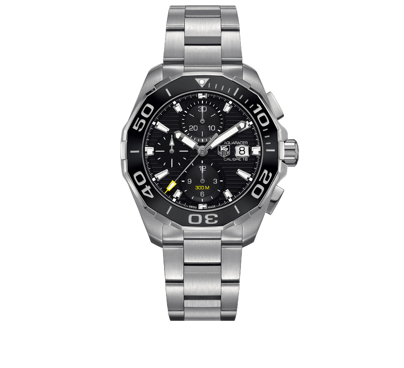 Часы Calibre 16 Day-Date TAG Heuer Aquaracer CAY211A.BA0927 - фото 1 – Mercury