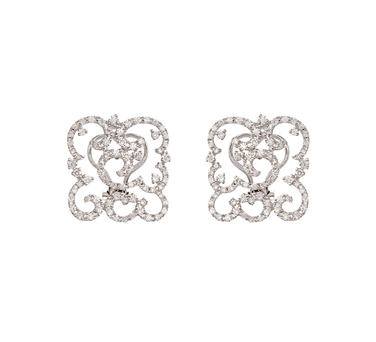 Серьги CASATO Daphne ORX-996BT-W - фото 1 – Mercury