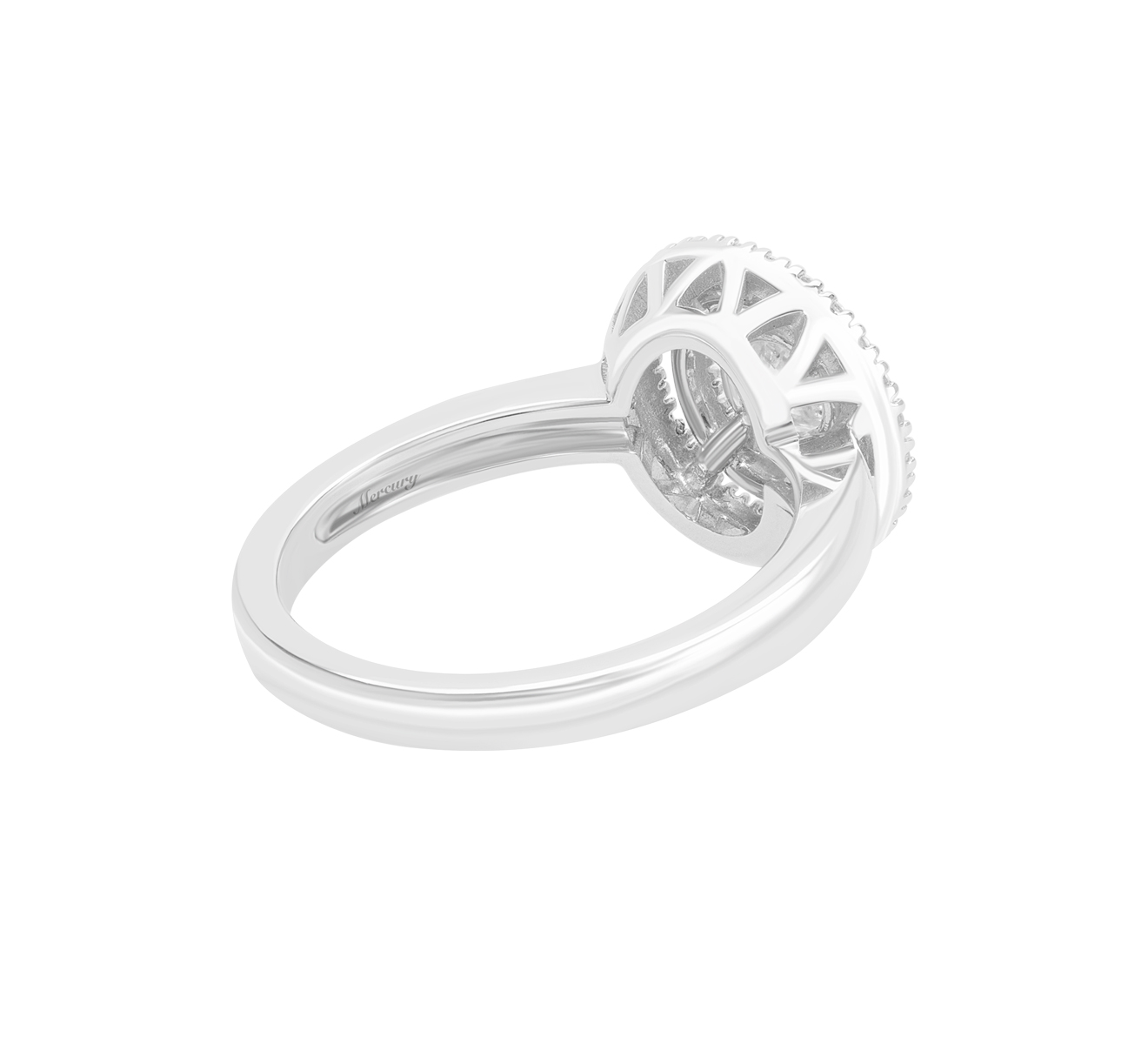 Кольцо Goal Mercury Classic MR18489/WG/1RD0.50 - фото 4 – Mercury