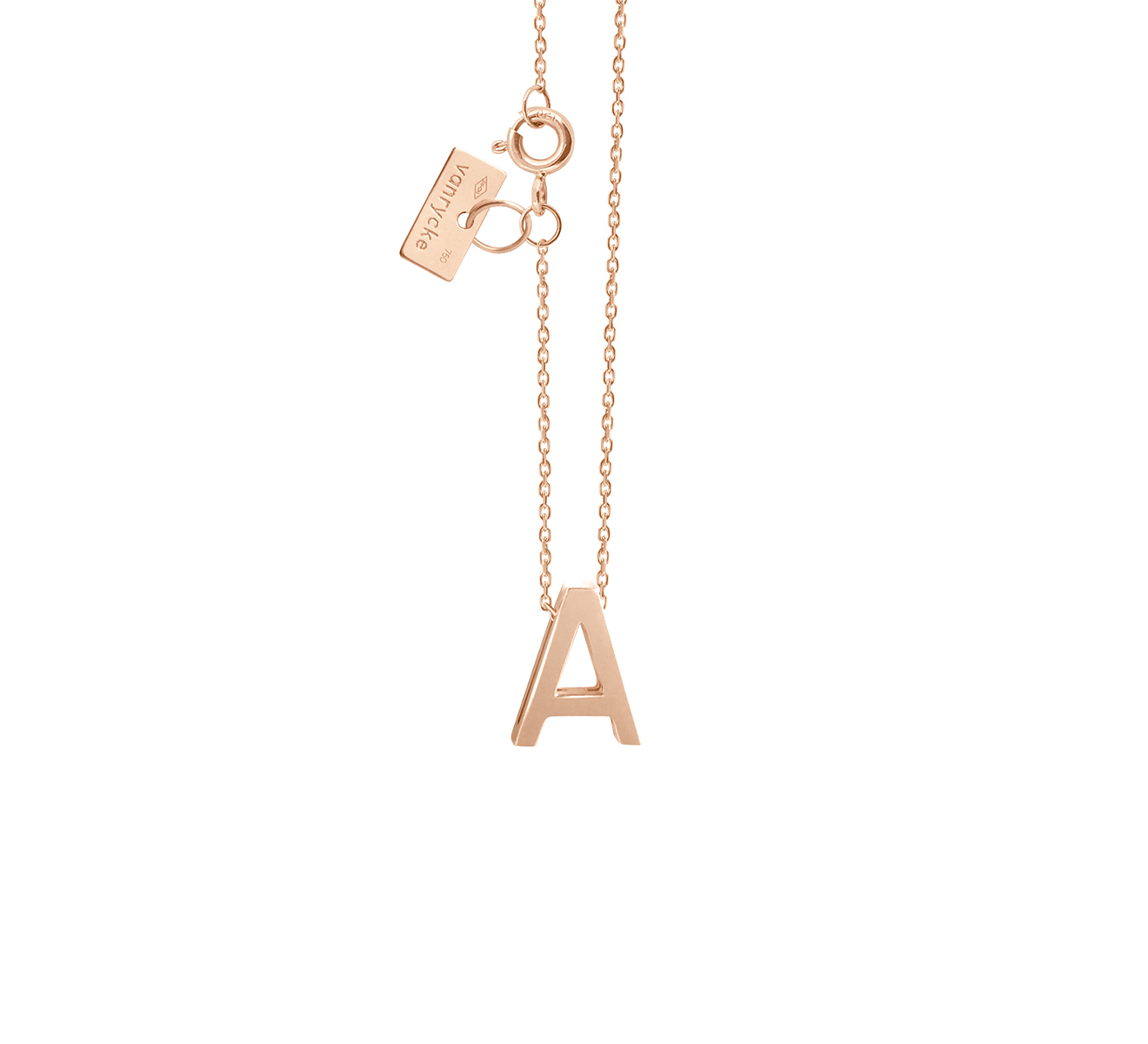 Колье Vanrycke Abécédaire CA1R0-A1 - фото 2 – Mercury