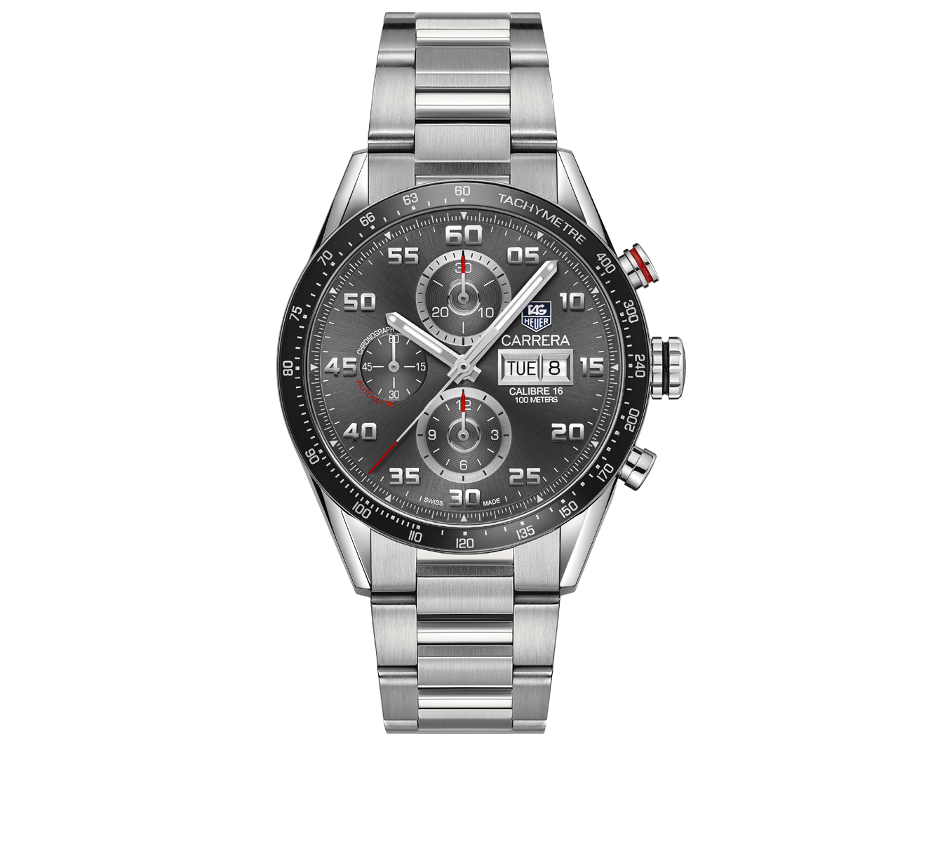 Часы Calibre 16 TAG Heuer Carrera CV2A1U.BA0738 - фото 1 – Mercury