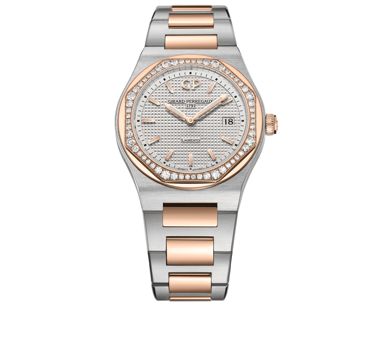 Часы Laureato 34 mm GIRARD-PERREGAUX Laureato 80189D56A132-56A - фото 1 – Mercury