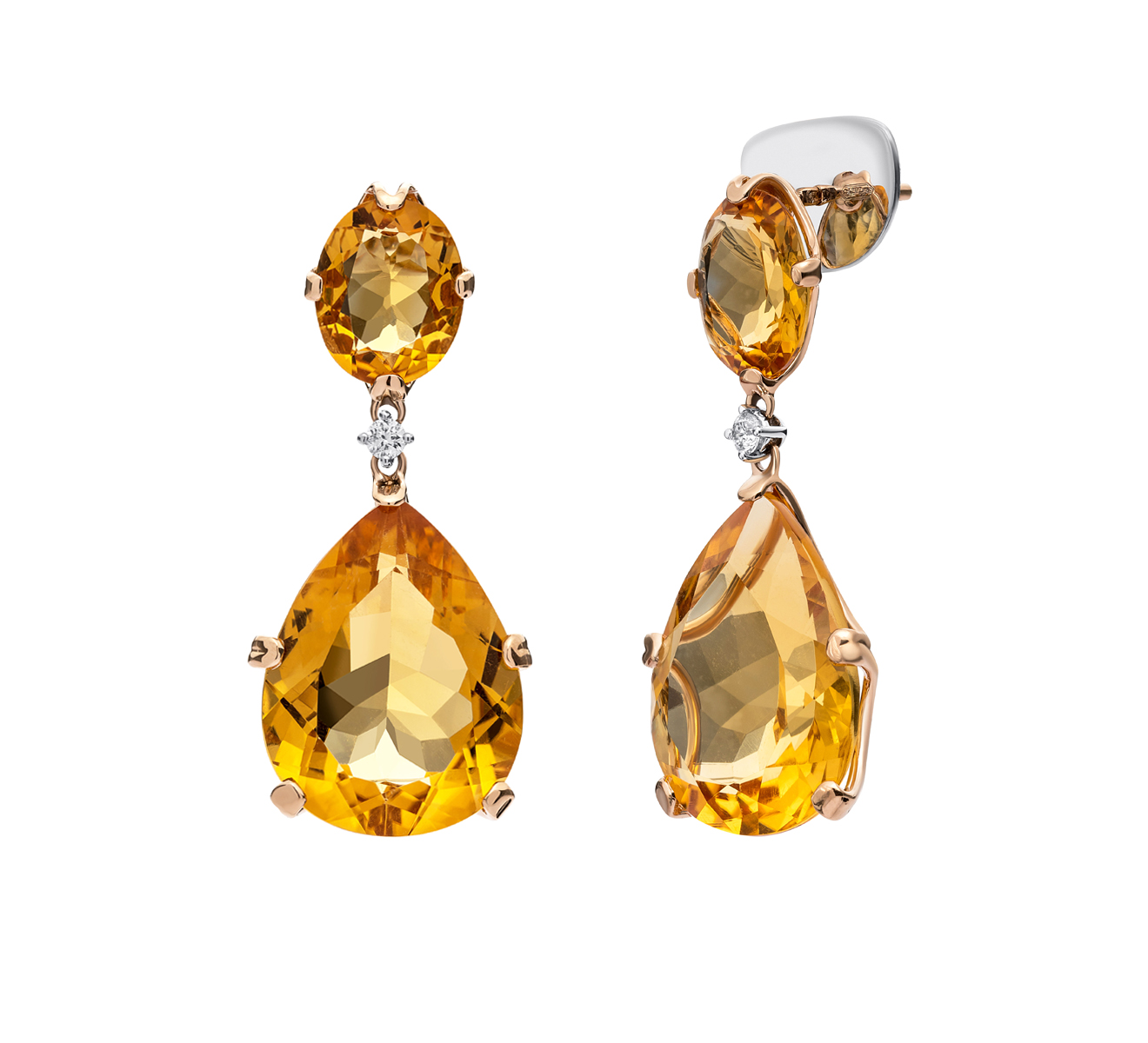 Серьги CASATO Acqua ORX-217CIT - фото 2 – Mercury