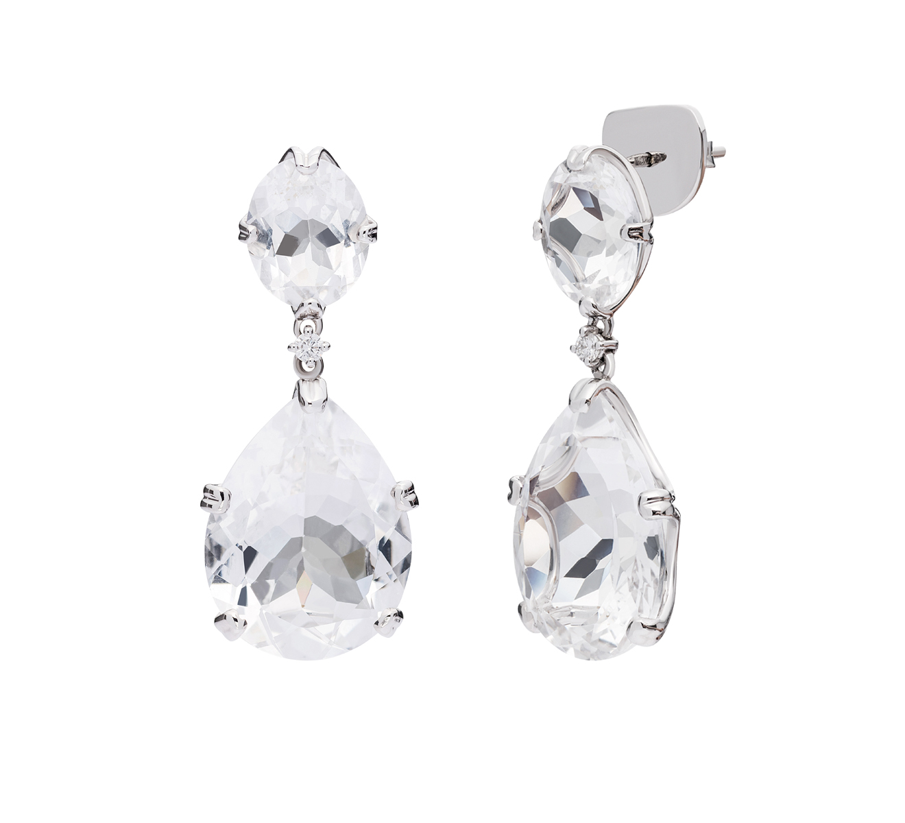 Серьги CASATO Acqua ORX-217CROC-W - фото 2 – Mercury