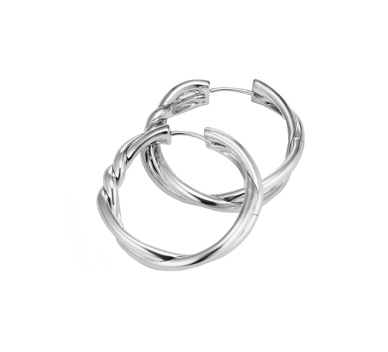 Серьги DAVID YURMAN Continuance E13313 SS - фото 3 – Mercury