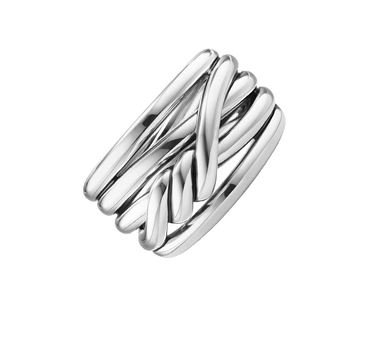 Кольцо DAVID YURMAN Continuance R13312 SS - фото 1 – Mercury