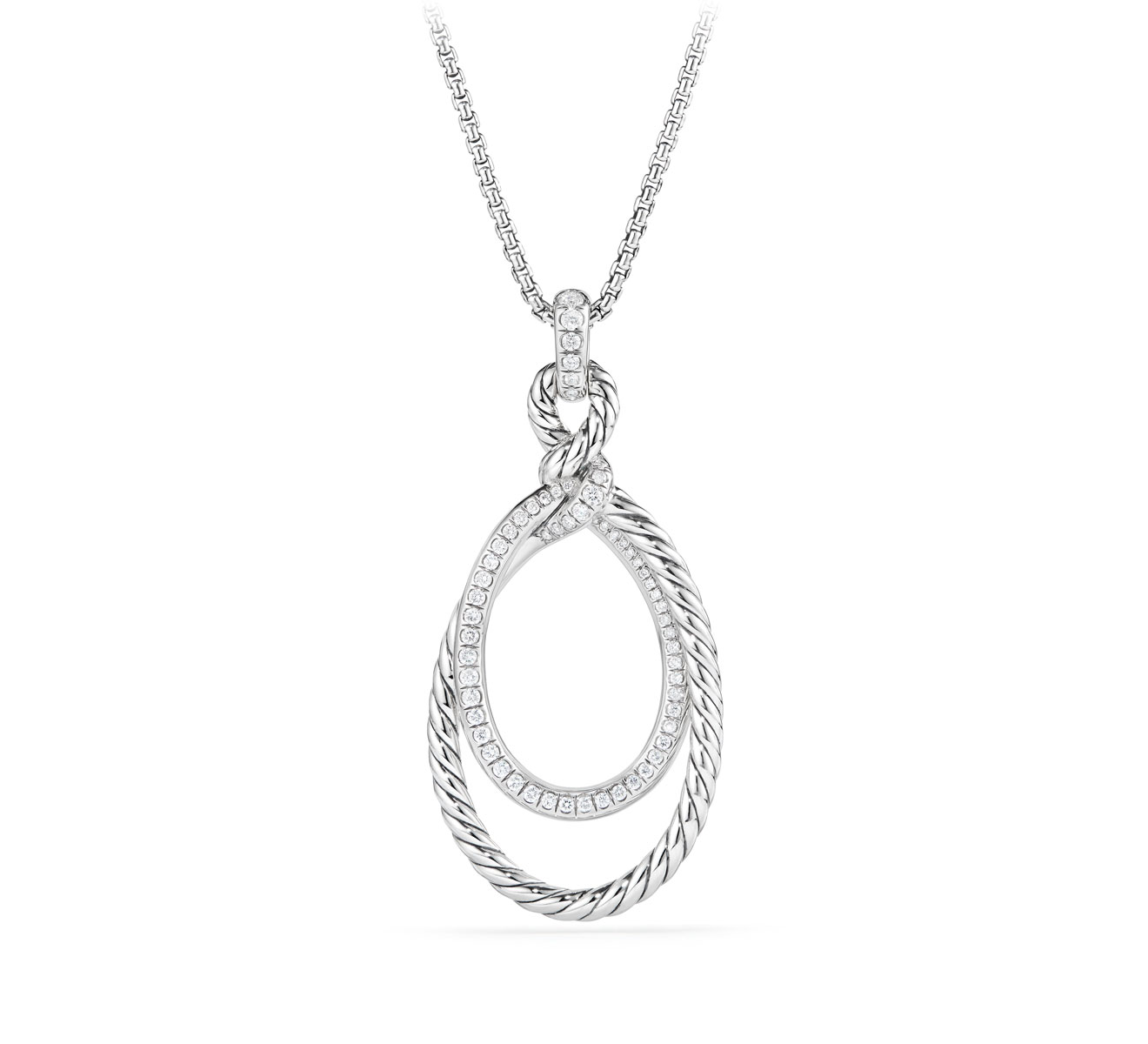 Кулон DAVID YURMAN Continuance N13788DSSADI - фото 1 – Mercury