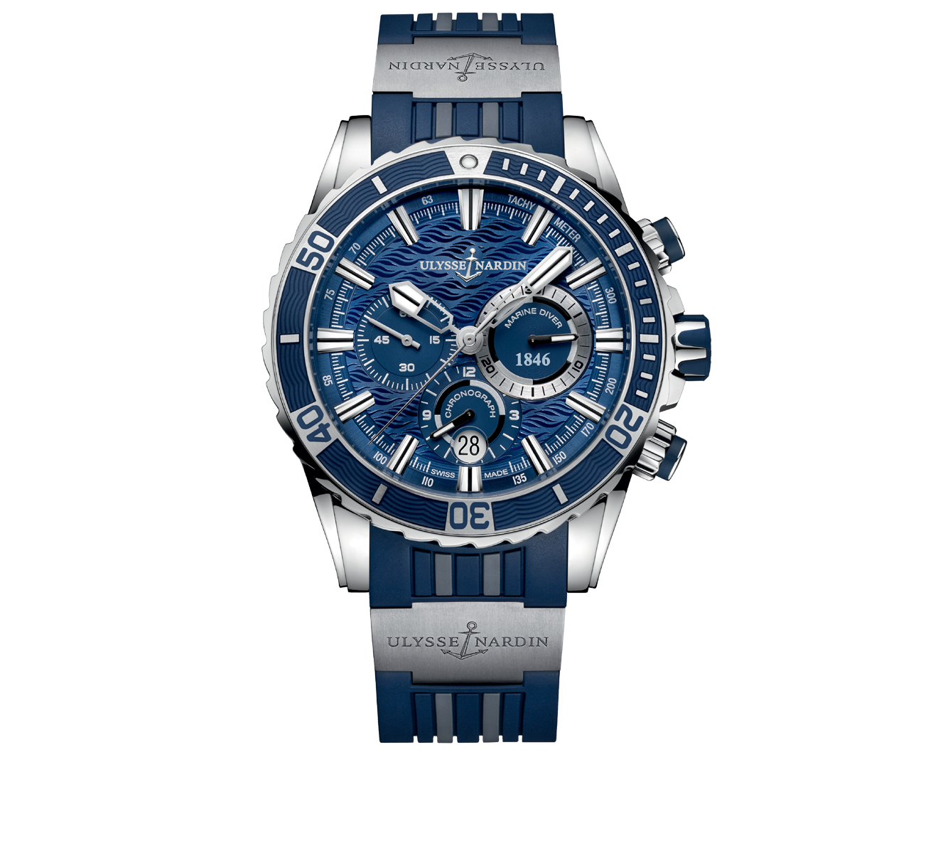 Часы Chronograph Ulysse Nardin Diver 1503-151-3/93 - фото 1 – Mercury