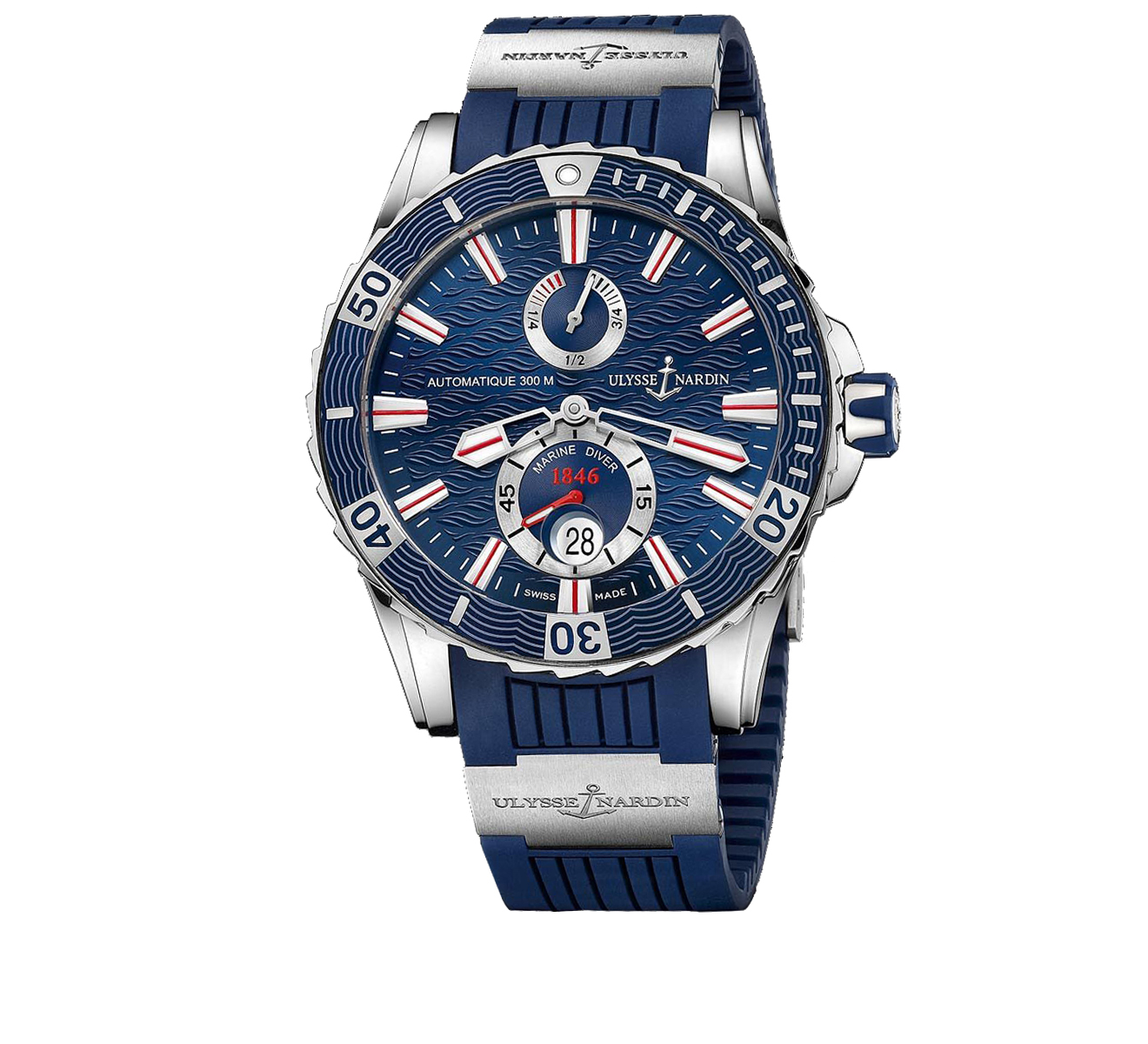 Часы Diver Ulysse Nardin Diver 263-10-3/93 - фото 1 – Mercury