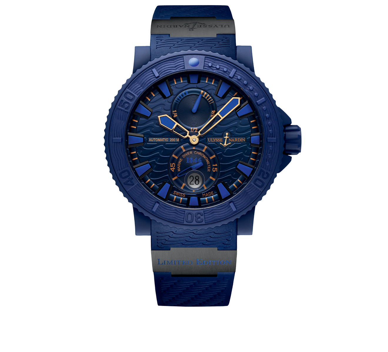 Часы Blue Ocean Ulysse Nardin Diver 263-99LE-3C - фото 1 – Mercury