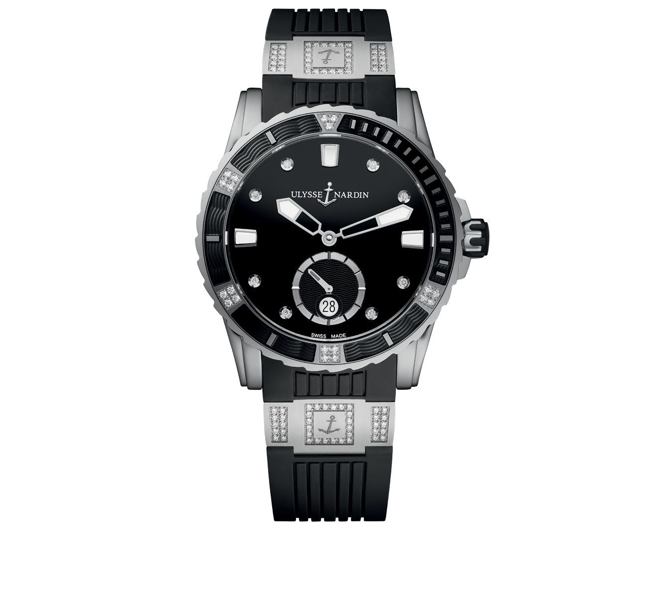 Часы Lady Diver Ulysse Nardin Diver 3203-190-3C/12.12 - фото 1 – Mercury