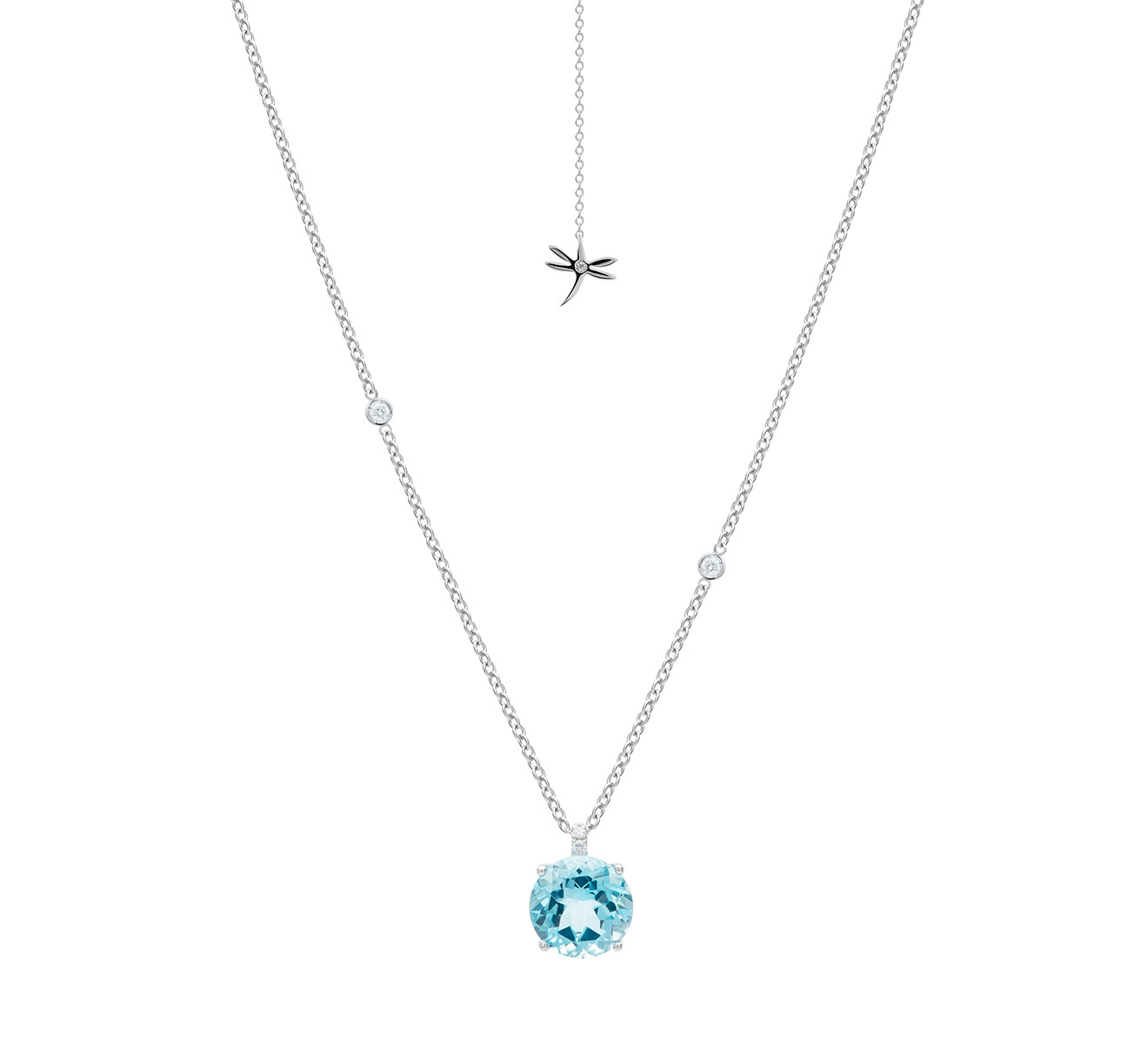 Колье CASATO Back to Origin CH-480TABT-W - фото 1 – Mercury