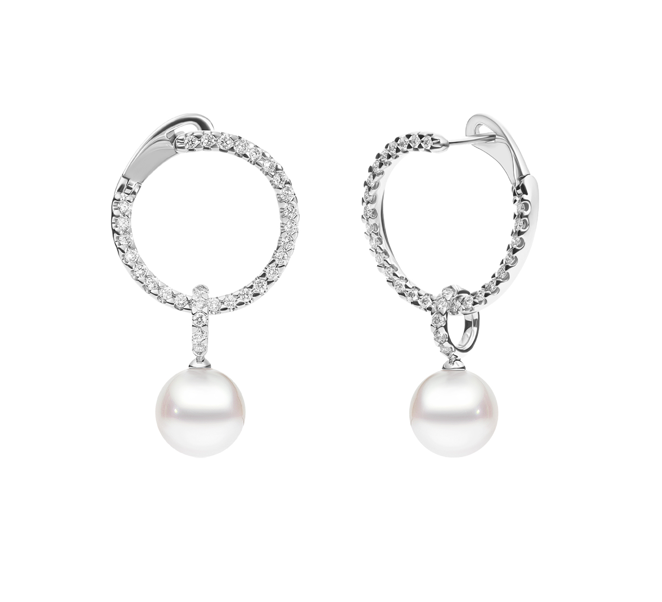 Серьги MIKIMOTO Classic MEA 10289 ADXW - фото 2 – Mercury