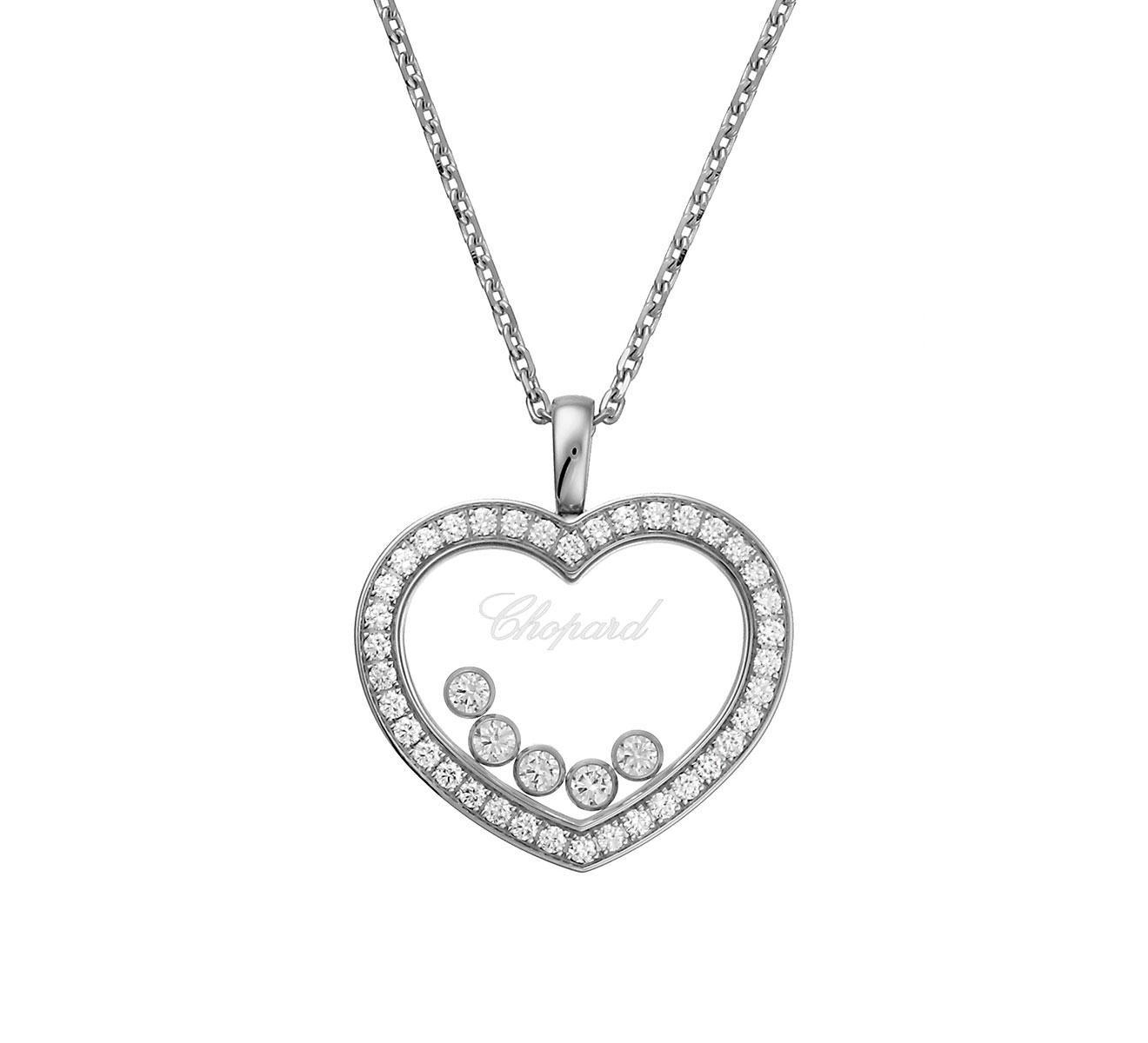 Кулон Icons Heart Chopard Happy Diamonds 79A039-1201 - фото 1 – Mercury