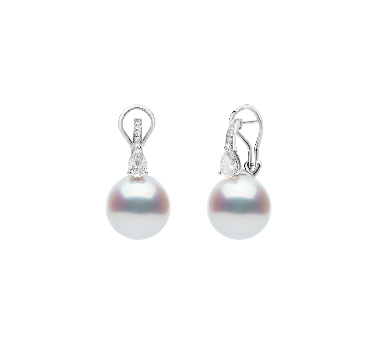 Серьги MIKIMOTO Classic MEL 10061 NDXP - фото 2 – Mercury