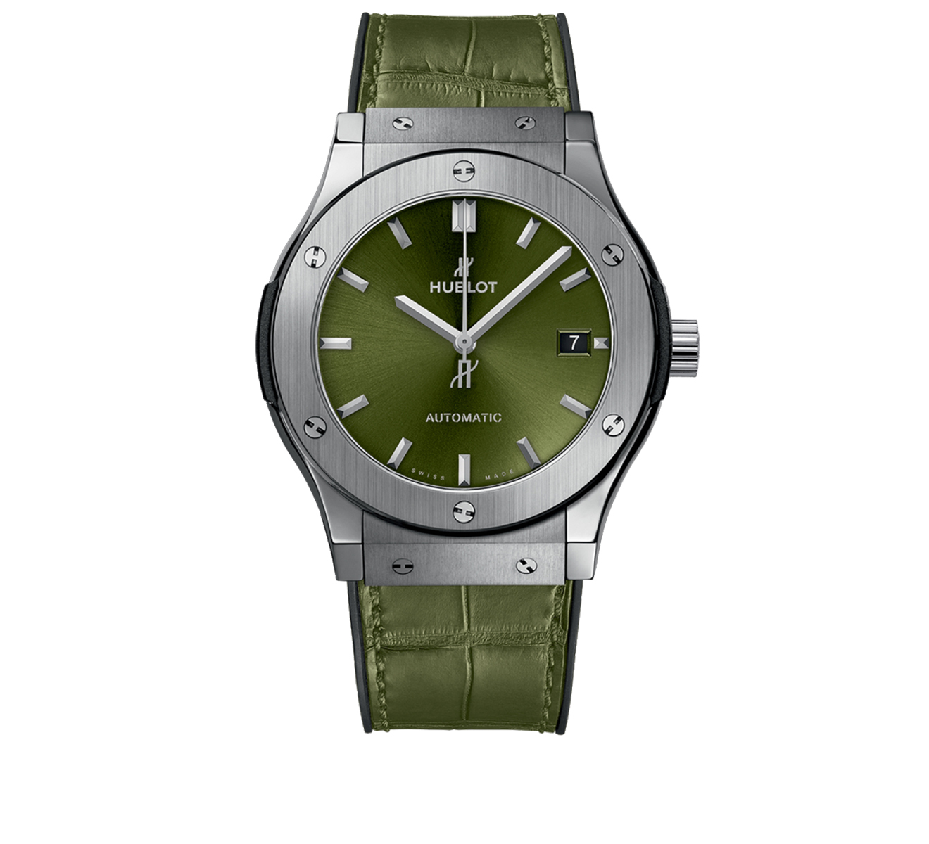 Часы Titanium Green HUBLOT Classic Fusion 511.NX.8970.LR - фото 1 – Mercury