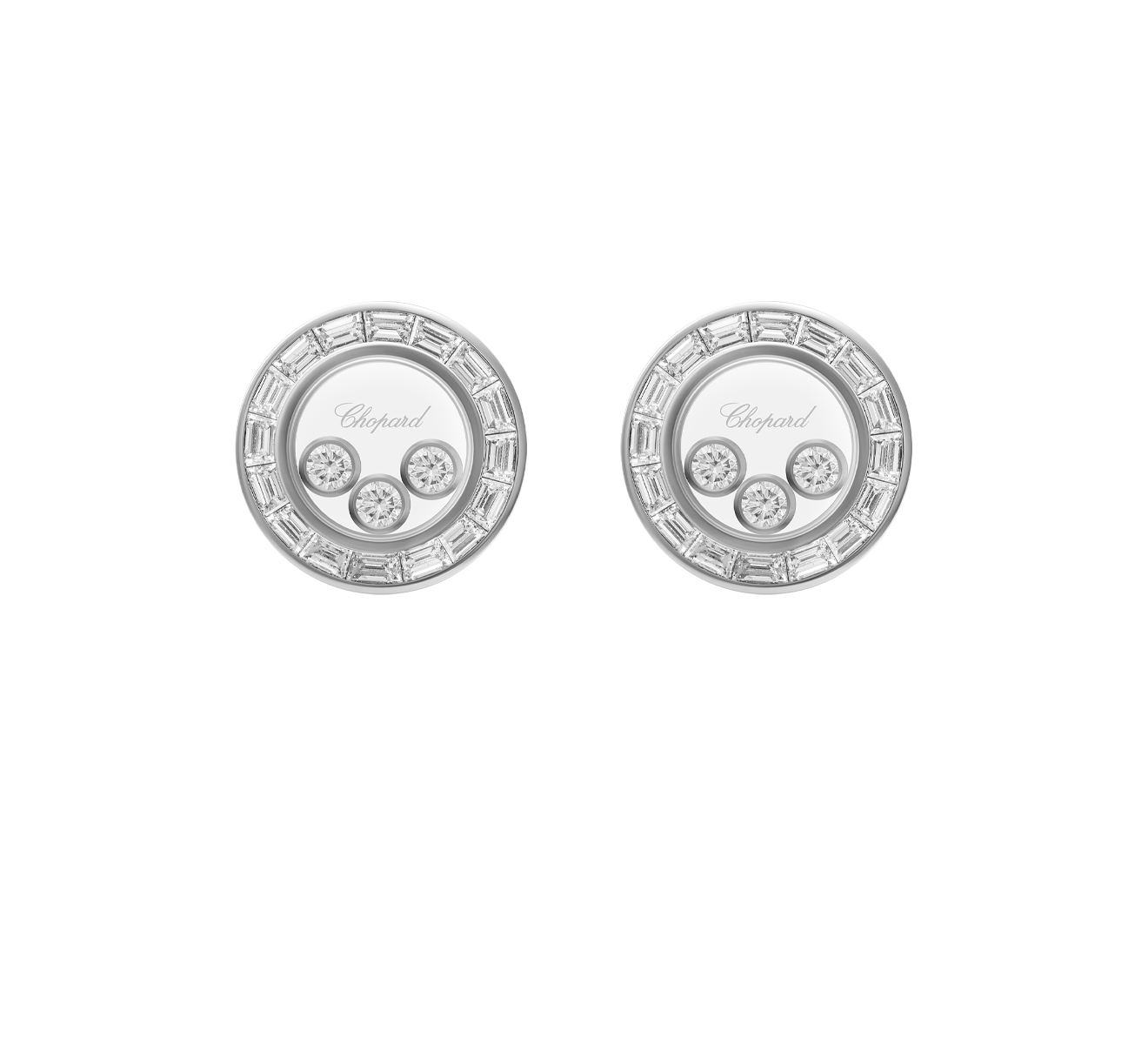 Серьги Chopard Joaillerie 849437-1001 - фото 1 – Mercury