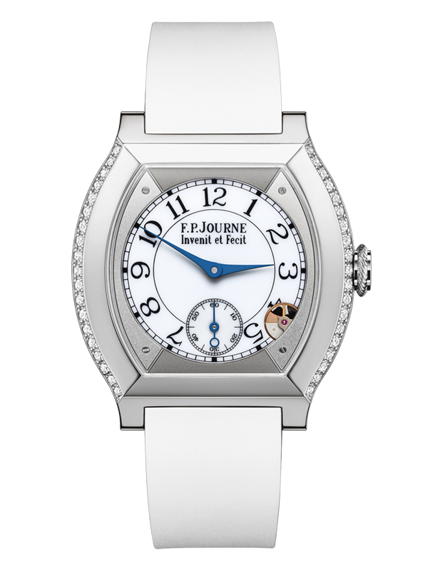 ELEGANTE/40TI/1ROW DIAM/WHITE RUBBER
