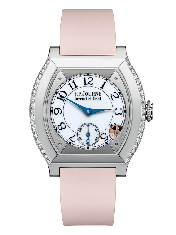 ELEGANTE/40TI/1ROW DIAM/ROSE RUBBER