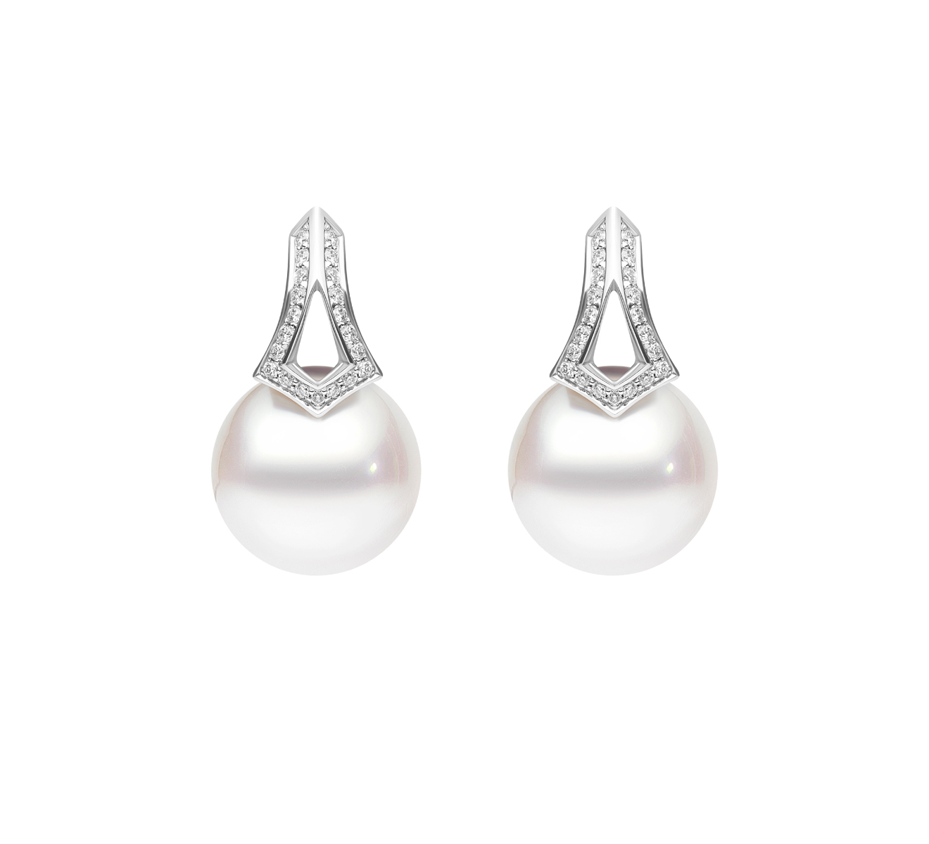 Серьги MIKIMOTO Classic PEA 873 NDW - фото 1 – Mercury