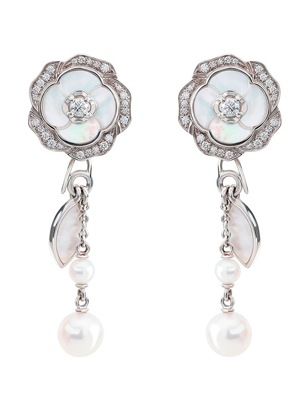 Серьги Bouton de Camelia
