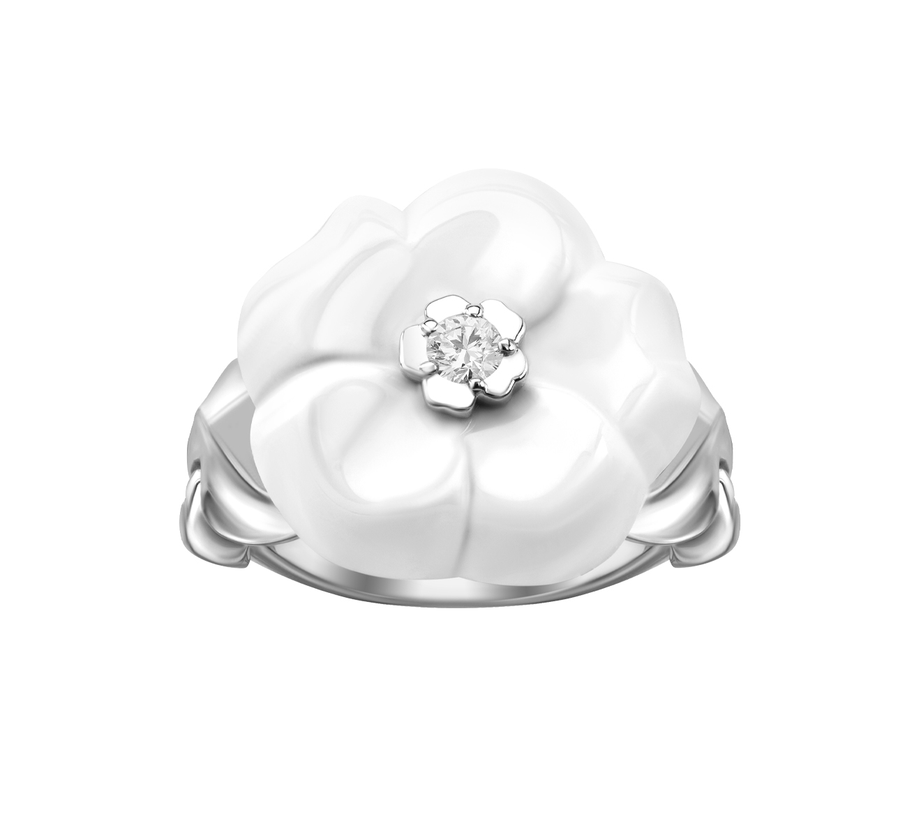 Кольцо Camelia Galbe Chanel Camelia J10007 - фото 2 – Mercury