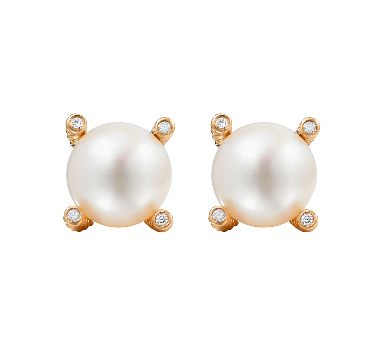 Серьги DAVID YURMAN Pearl E08444 88DPEDI - фото 1 – Mercury