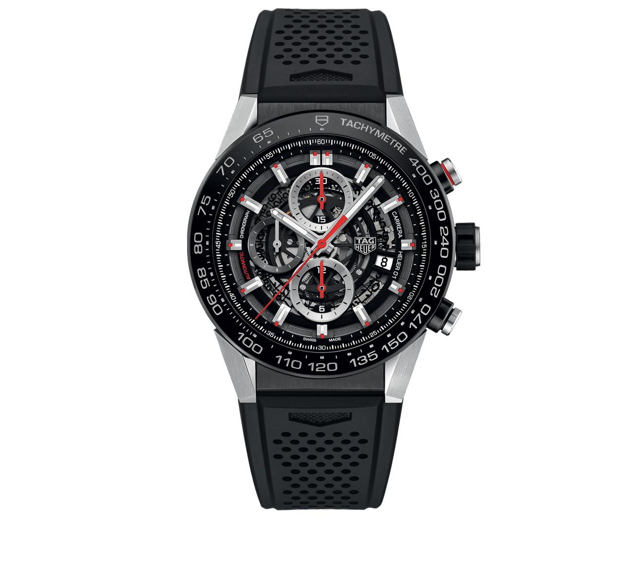 Часы Caliber Heuer01 TAG Heuer Carrera CAR2A1Z.FT6044 - фото 1 – Mercury