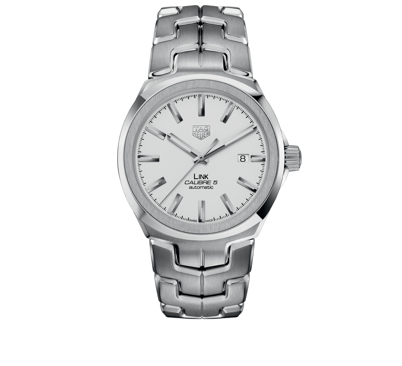 Часы Calibre 5 TAG Heuer Link WBC2111.BA0603 - фото 1 – Mercury