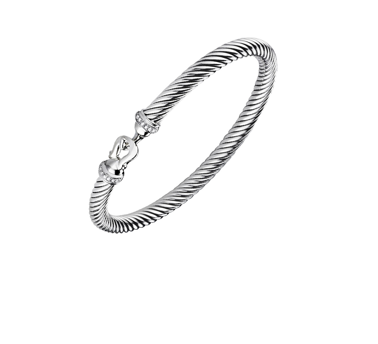 Браслет DAVID YURMAN Cable Buckle B09308DSSADI - фото 1 – Mercury