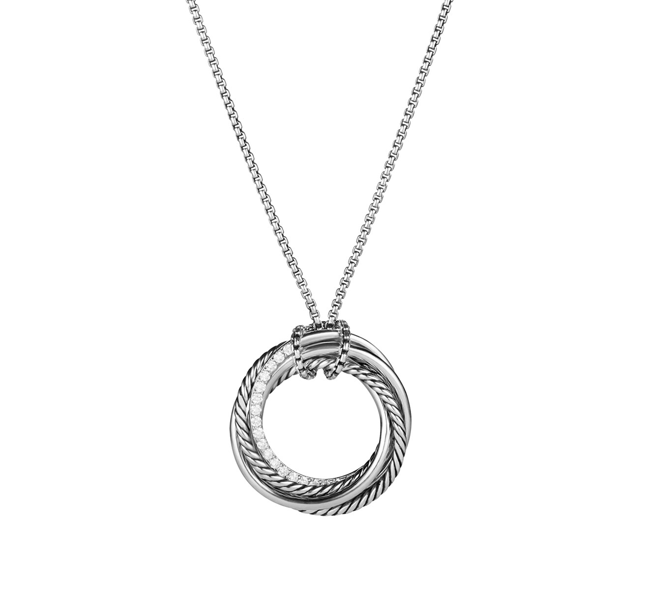 Колье DAVID YURMAN Crossover N12315DSSADI - фото 1 – Mercury