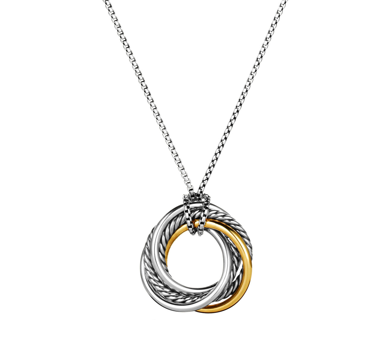 Колье DAVID YURMAN Crossover N11641 S4 - фото 1 – Mercury