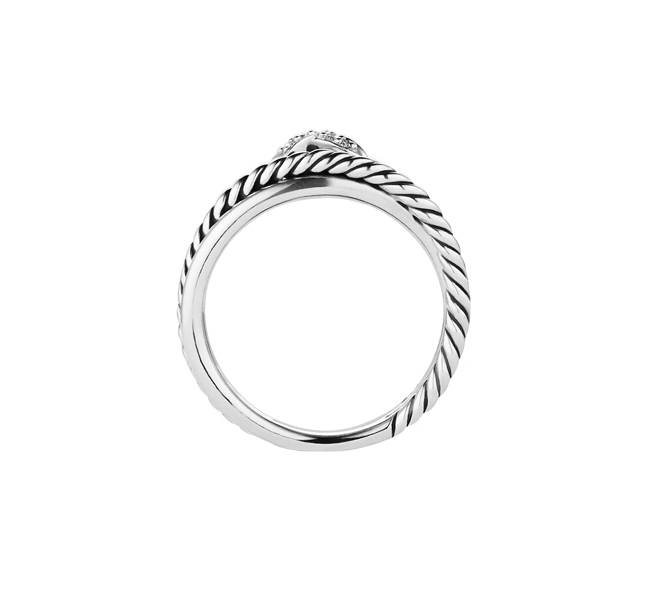 Кольцо DAVID YURMAN Crossover R07437DSSADI - фото 2 – Mercury