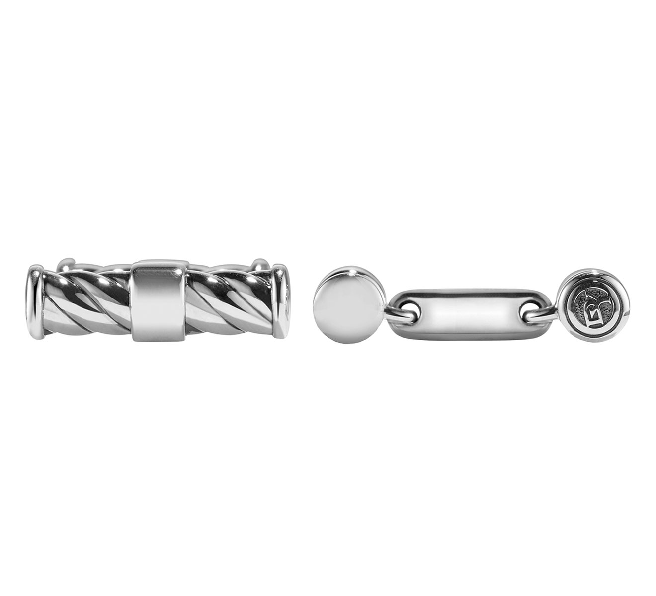 Запонки DAVID YURMAN Cable Classics C0F473 SS - фото 1 – Mercury