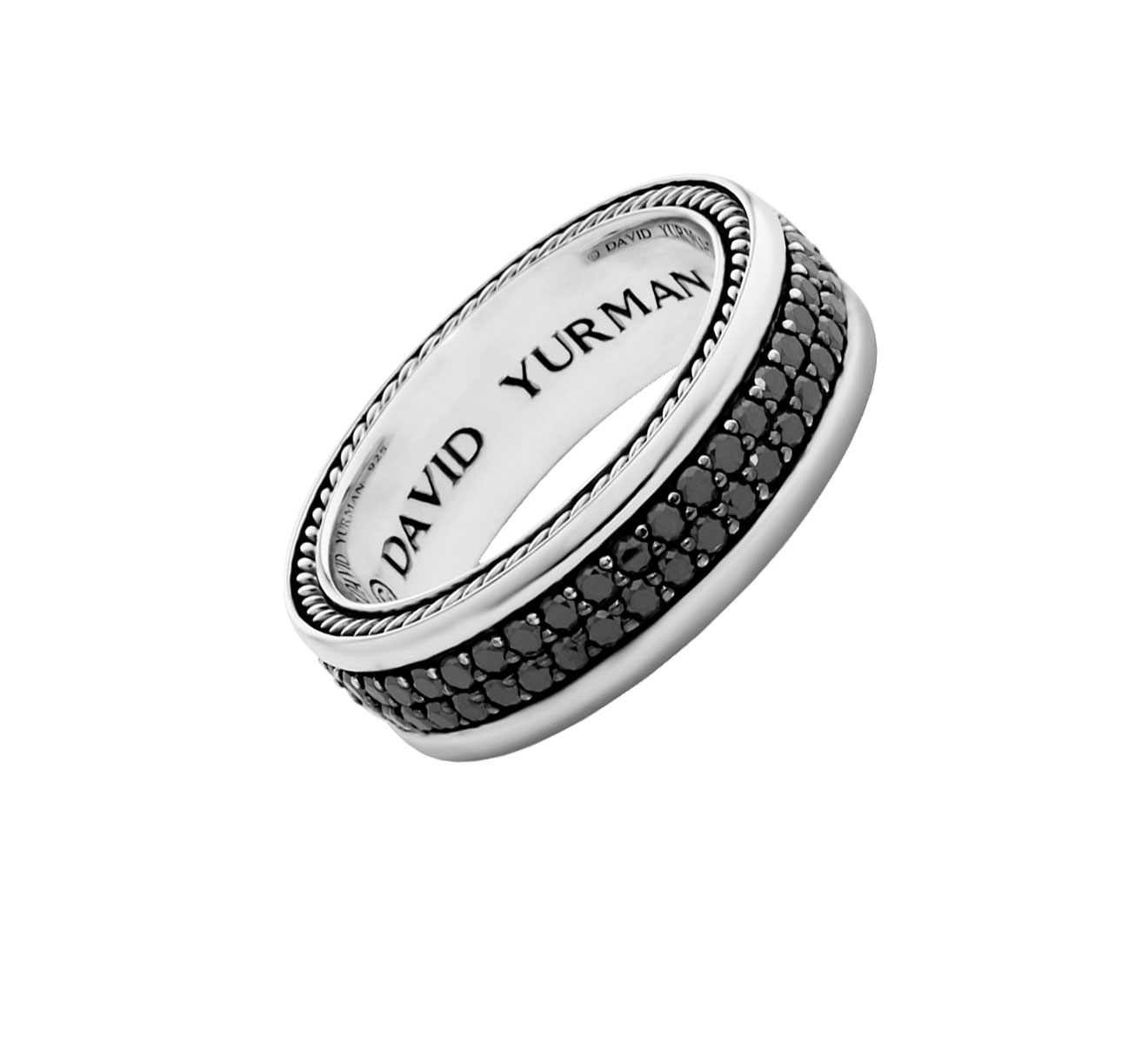 Кольцо DAVID YURMAN Pave R05780MSSABD - фото 1 – Mercury