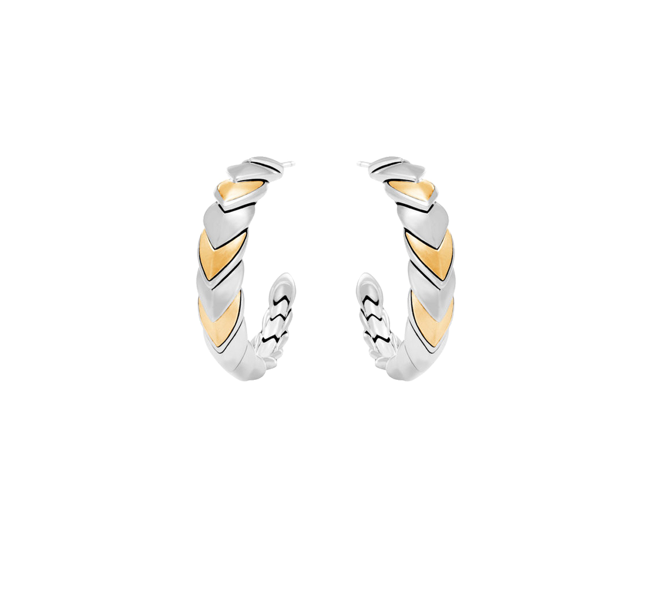 Серьги John Hardy Legends Naga EZ650126 - фото 1 – Mercury