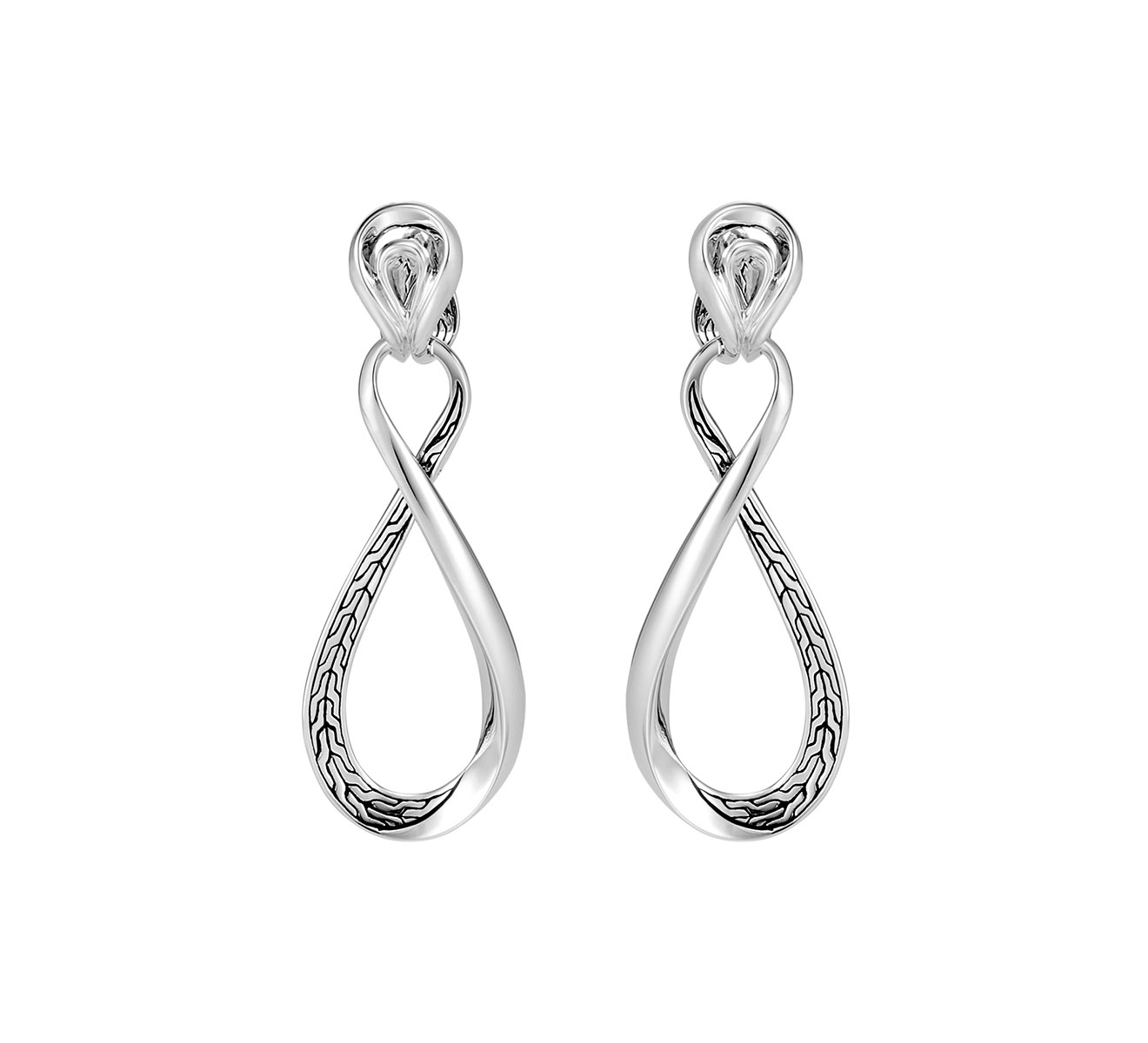 Серьги John Hardy Classic Chain EB90118 - фото 1 – Mercury