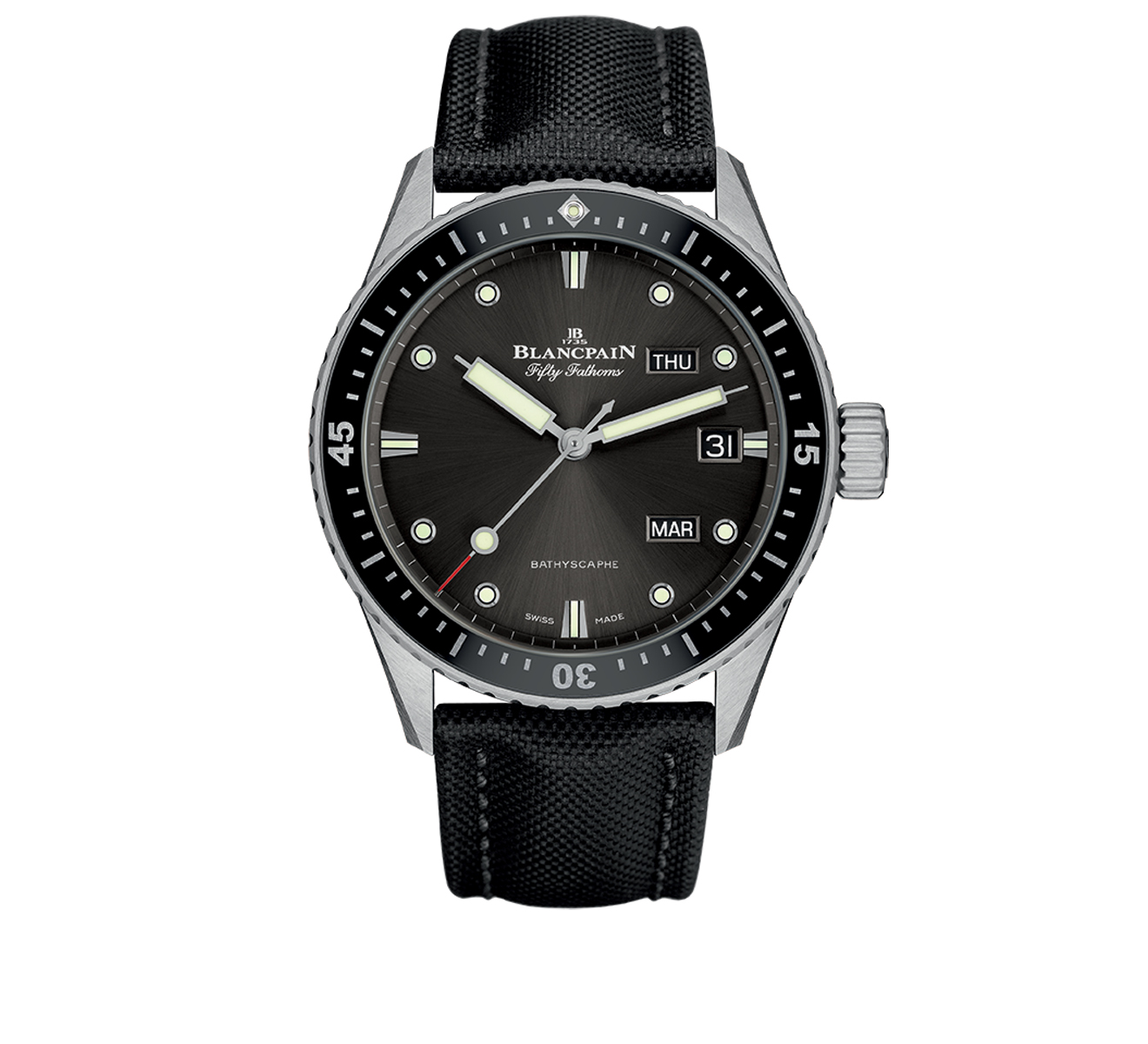 Часы Bathyscaphe Blancpain Fifty Fathoms 5071 1110 B52A - фото 1 – Mercury