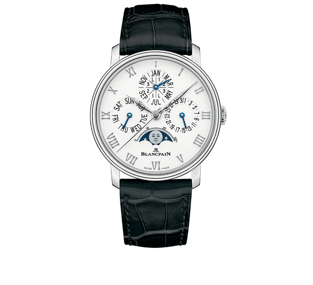 Часы Quantième Perpétuel Blancpain Villeret 6656 1127 55B - фото 1 – Mercury