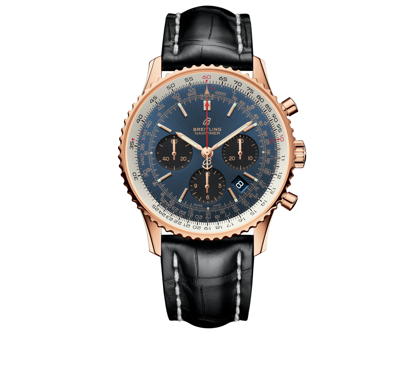 Часы B01 Chronograph 43 Breitling Navitimer RB0121211C1P1 - фото 1 – Mercury