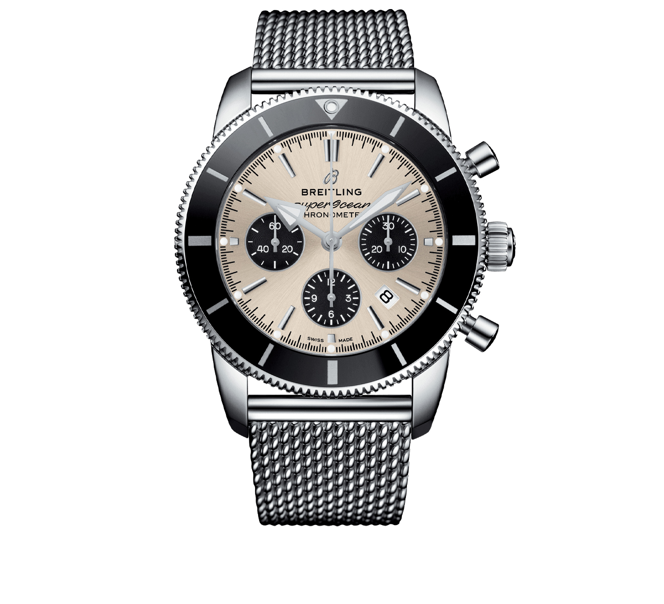 Часы Superocean Heritage II B01 Chronograph Breitling Superocean Heritage AB0162121G1A1 - фото 1 – Mercury