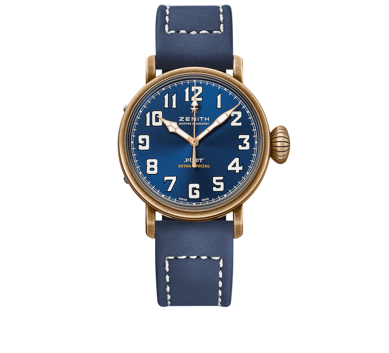 Часы Pilot Type 20 Extra Special Bronze Blue ZENITH Pilot 29.1940.679/57.C808 - фото 1 – Mercury