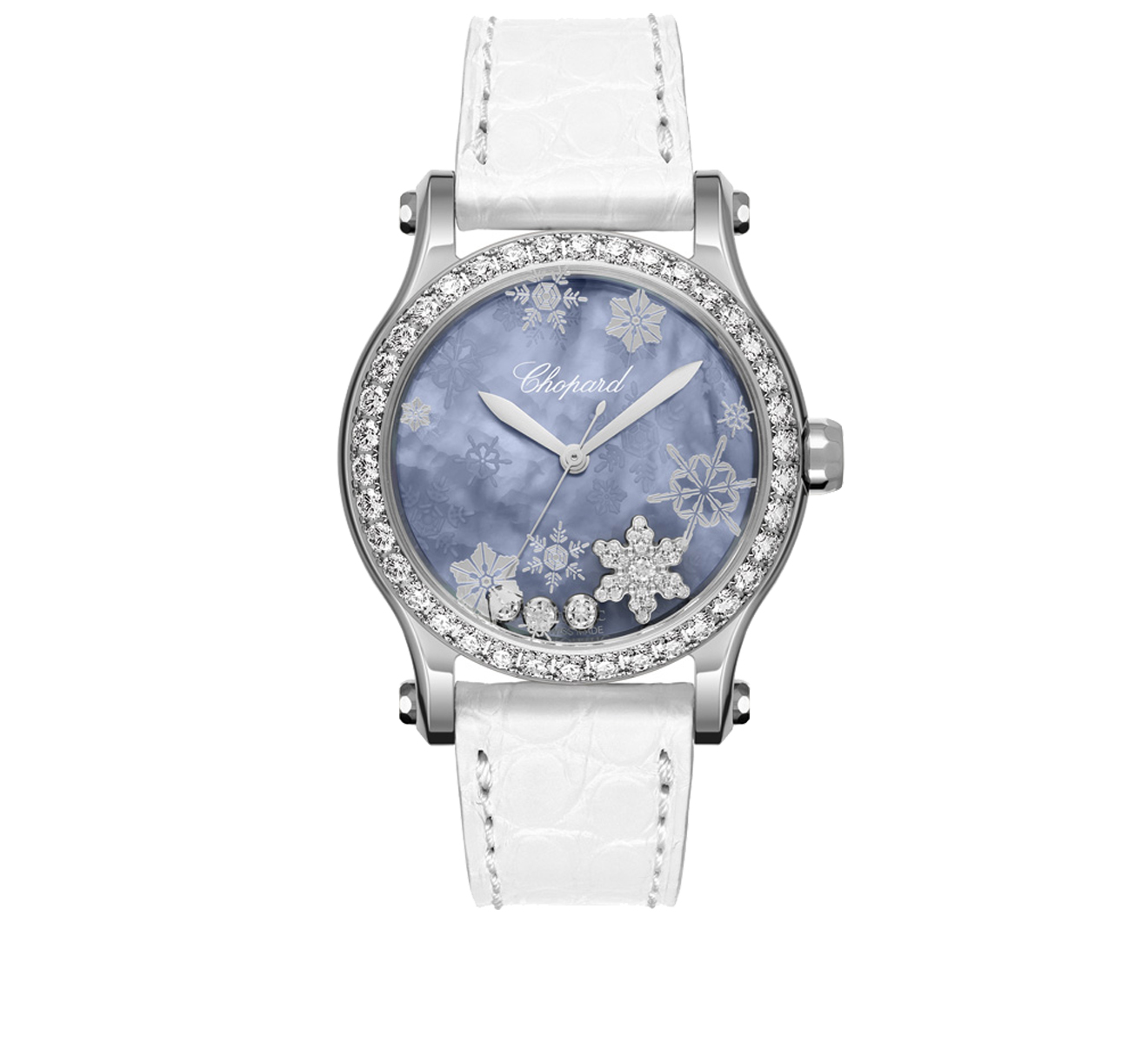 Часы Happy Snowflakes Chopard Happy Sport 278578-3001 - фото 1 – Mercury