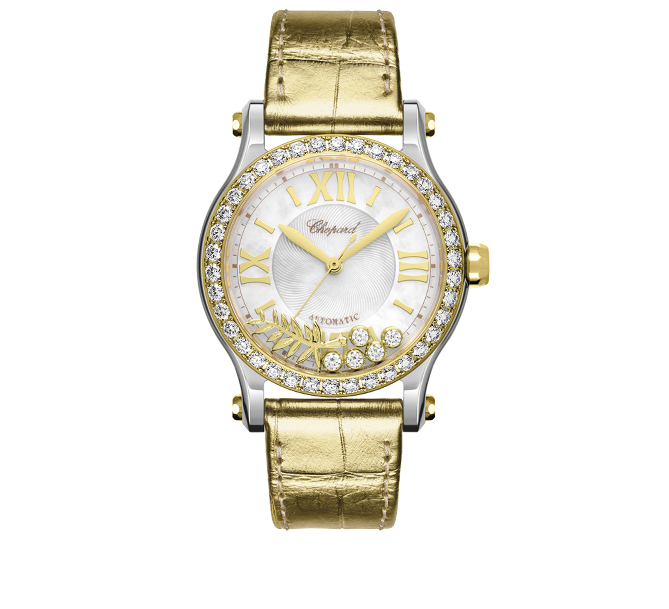 Часы Happy Palm Chopard Happy Sport 278578-4001 - фото 1 – Mercury