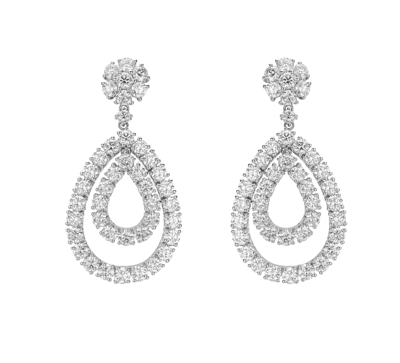 Серьги Chopard L'Heure du Diamant 849066-1001 - фото 1 – Mercury