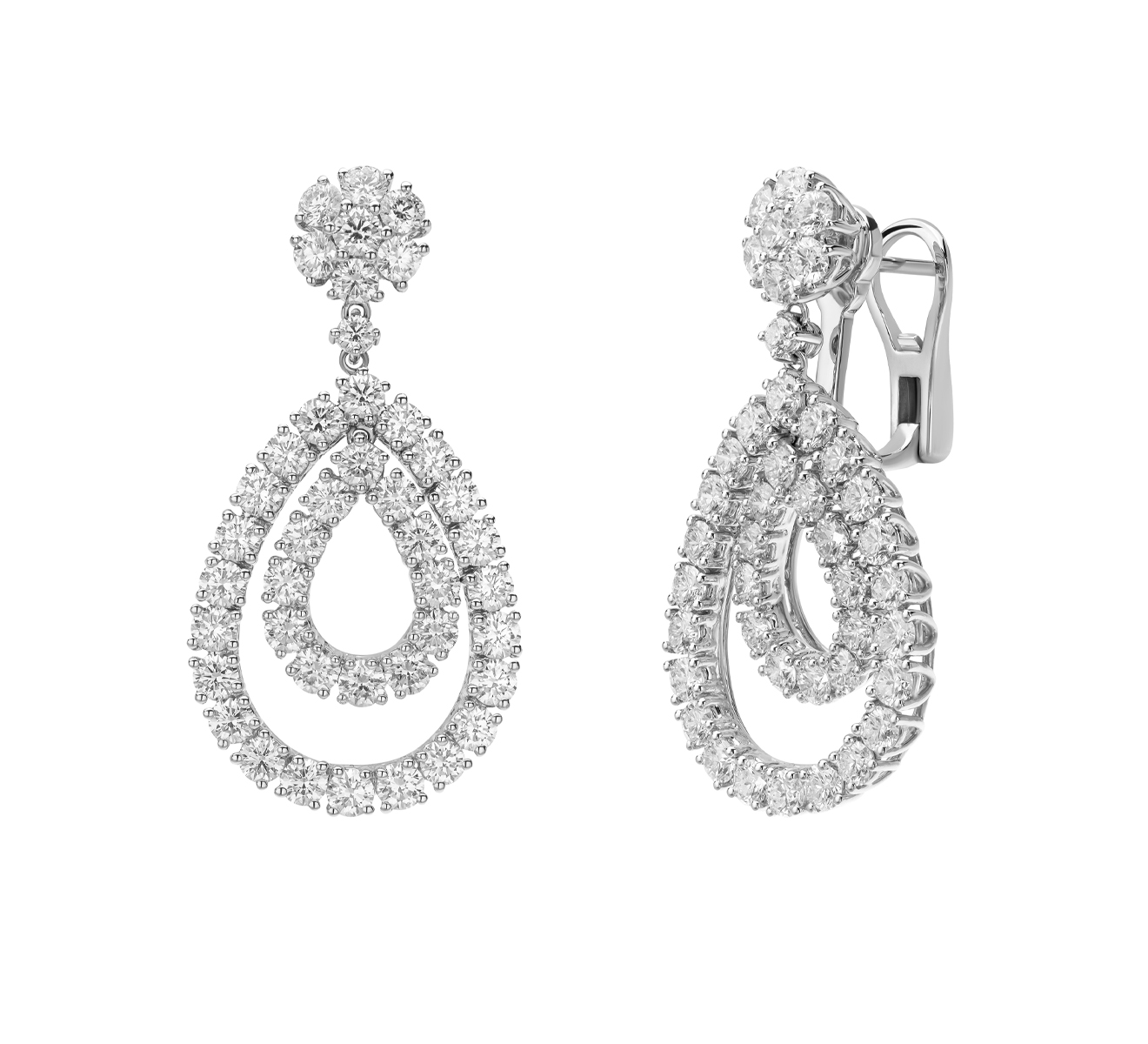 Серьги Chopard L'Heure du Diamant 849066-1001 - фото 2 – Mercury