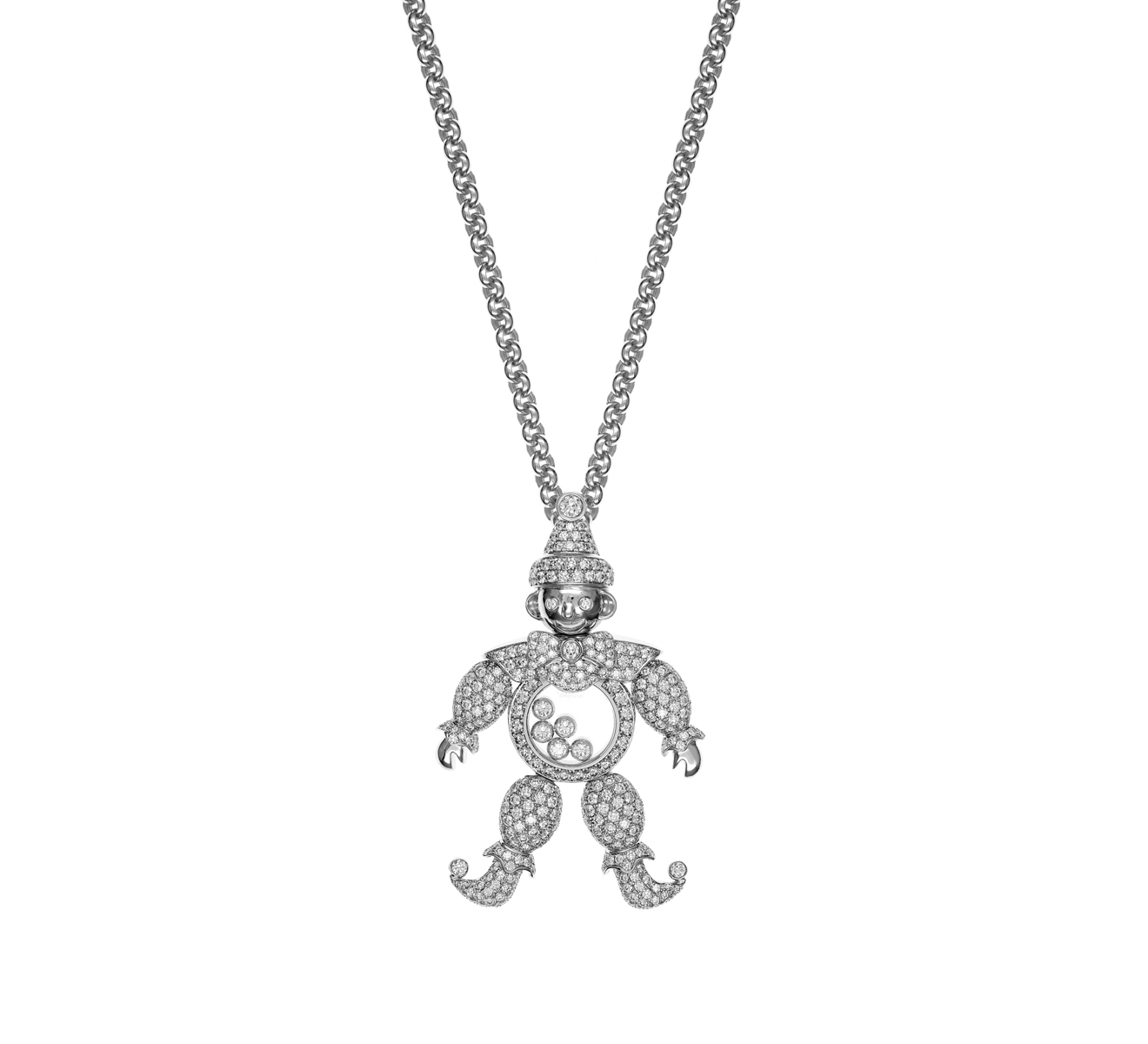 Кулон Happy Clown Chopard Happy Diamonds 792246-1001 - фото 1 – Mercury